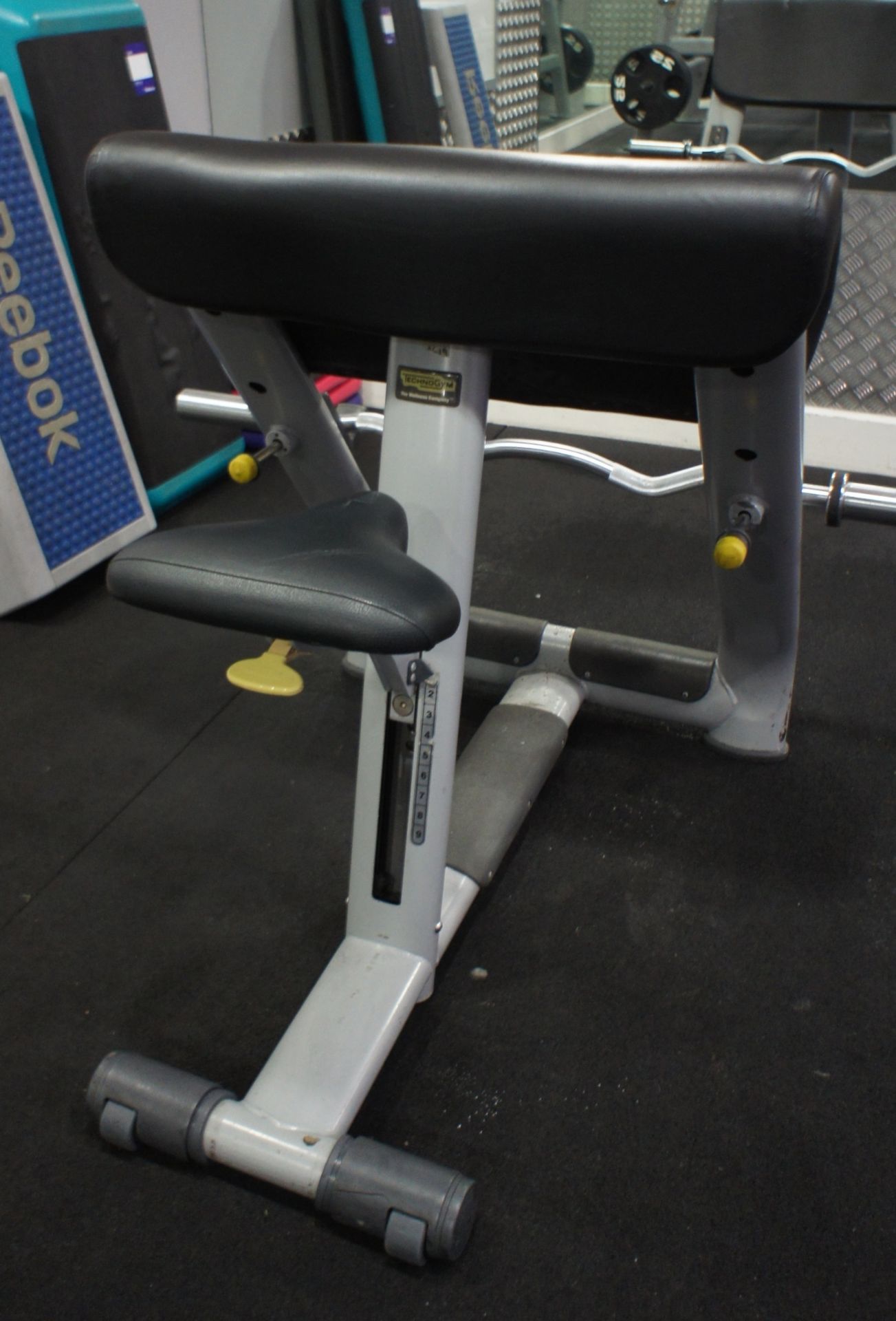 Technogym Bicep Cart Free Weights Stand - Image 3 of 4