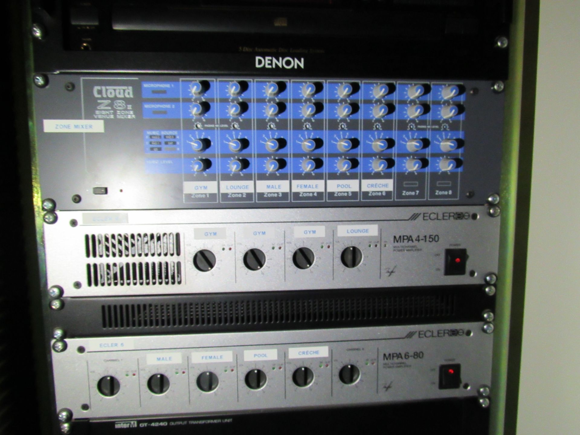 Audio control cabinet contents including 3 Den - Image 6 of 16