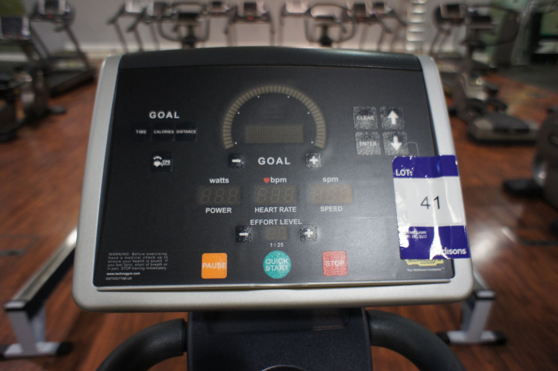 Technogym Excite Synchro EXC 500SP Elliptical Trainer - Image 3 of 3