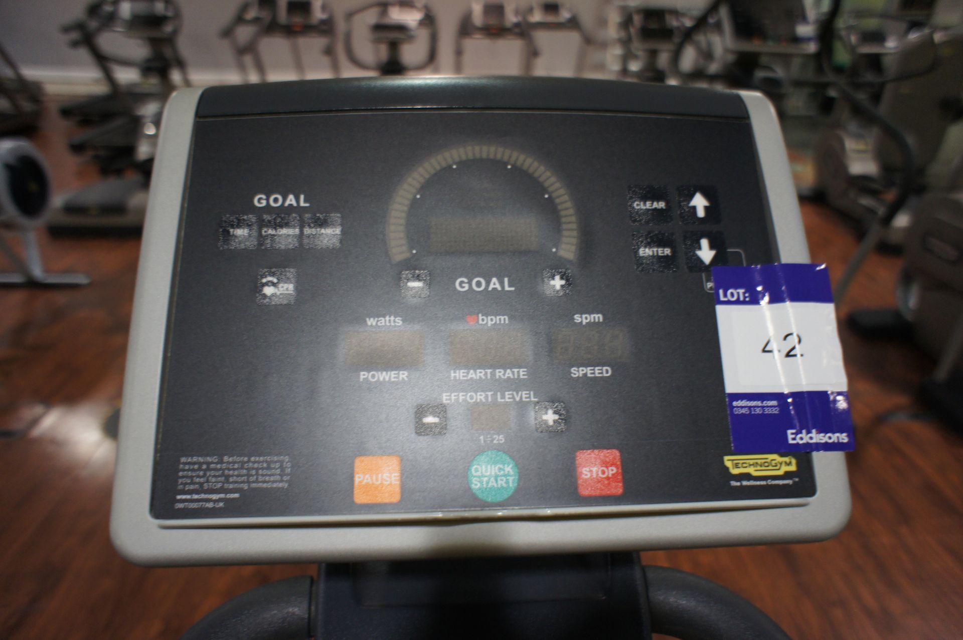 Technogym Excite Synchro EXC 500SP Elliptical Trainer - Image 3 of 3