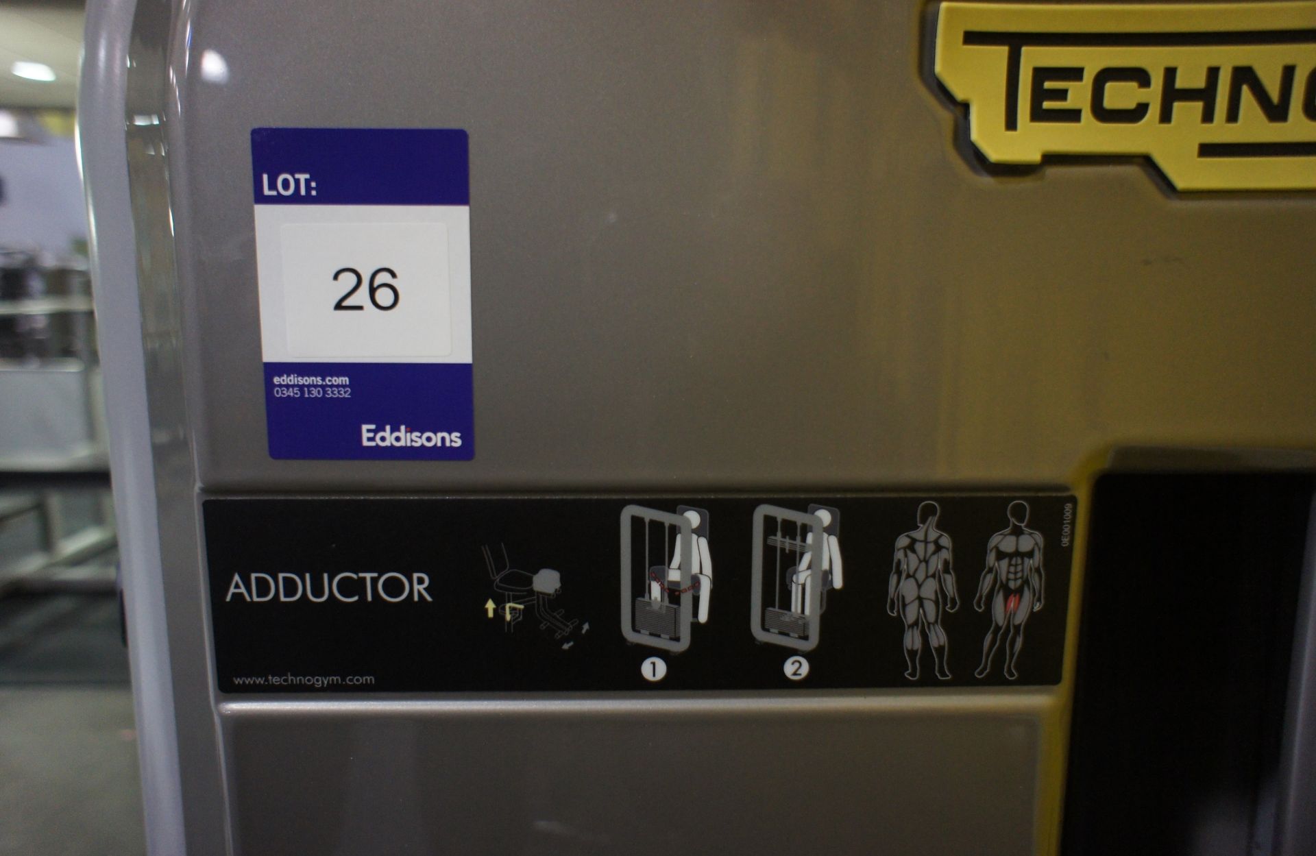 Technogym Abductor Machine - Image 3 of 3