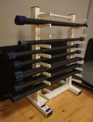 Bar Rack and Quantity Weight Bars