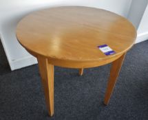 Circular Table