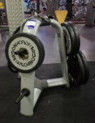 Technogym Weights Stand with 8 Weights