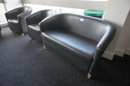 Quantity Leather Reception Chairs
