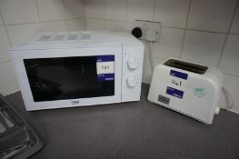 Microwave, Toaster and Kettle