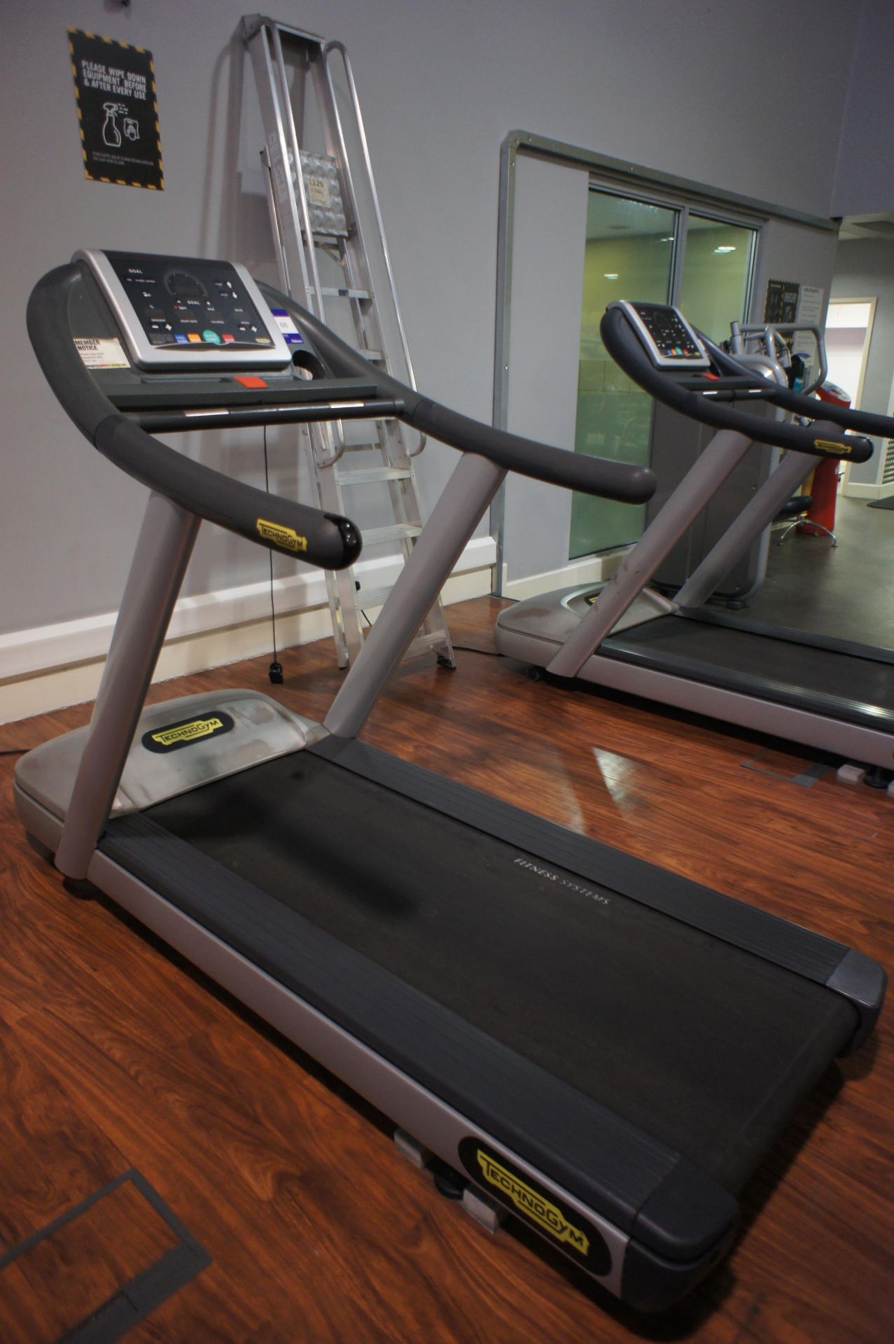 Technogym Powered Treadmill Running Machine - Image 2 of 3