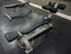 Weights Bench with Key Supports