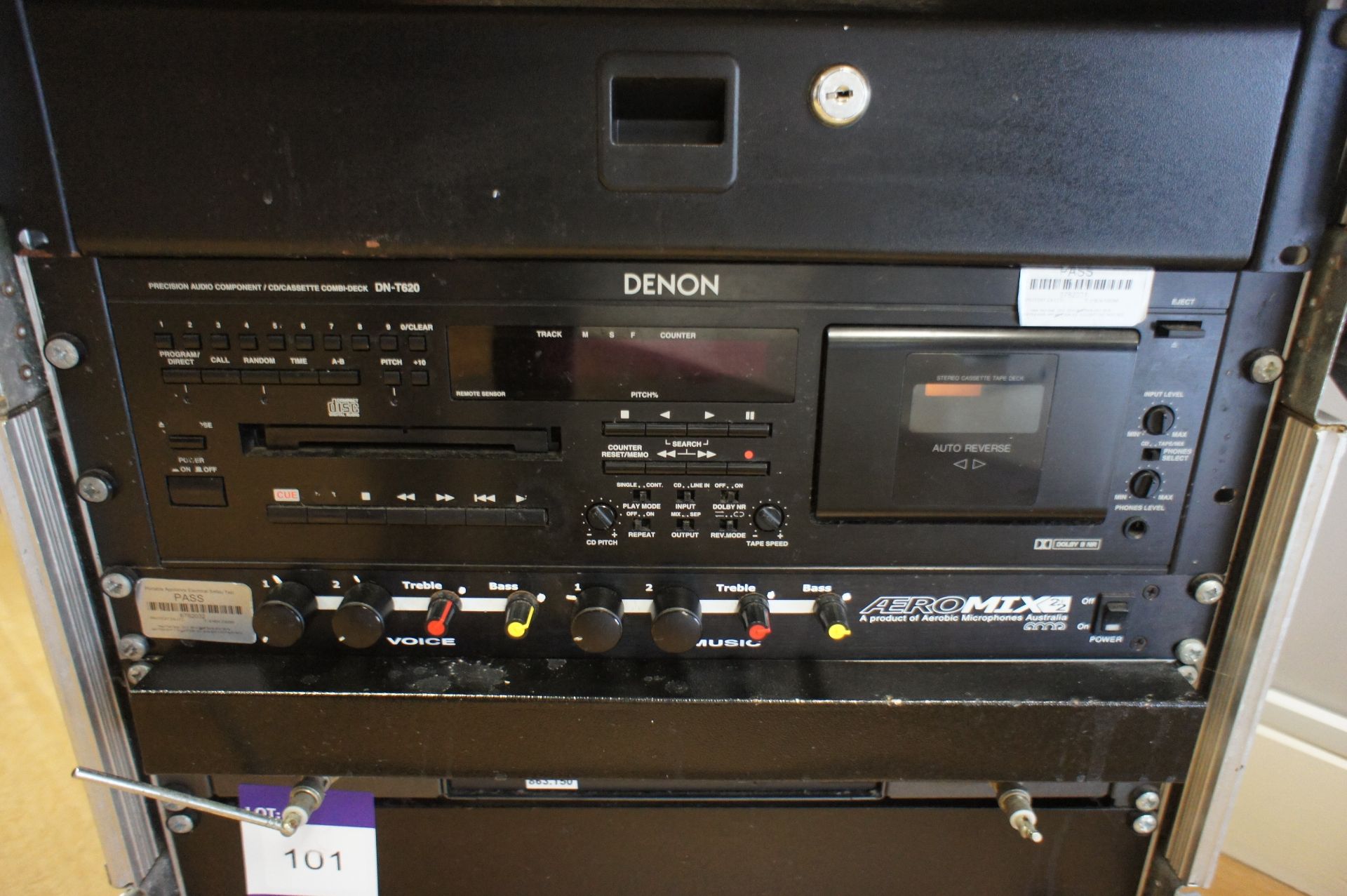 Mobile Sound Studio including Eclere XPA 600 Amplifier Aero Mix 27, Demon CD/Cassette Desk - Image 3 of 6