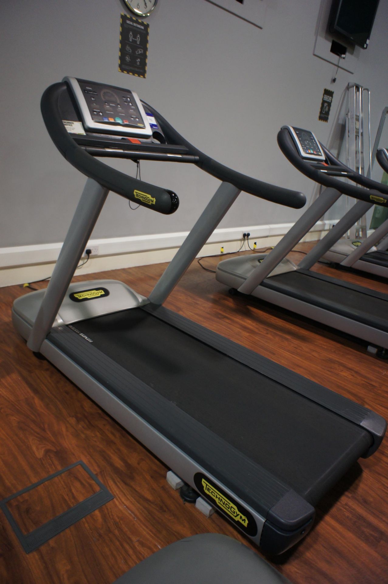 Technogym Powered Treadmill Running Machine - Image 2 of 3