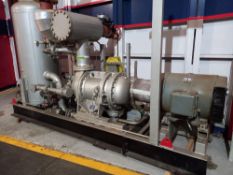 1991 Sabroe Type VMI336 MB Multi Stage Skid Mounted Compressor