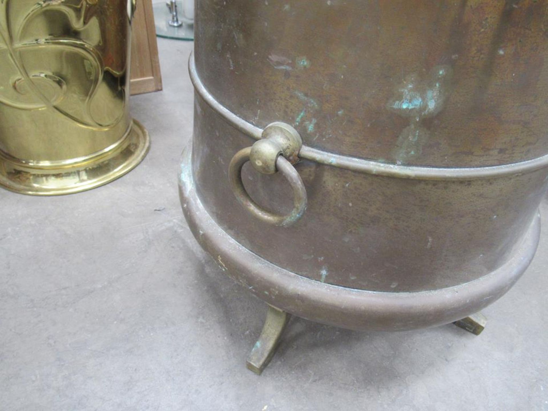 Brass Log/ Coal Bucket - Image 2 of 2