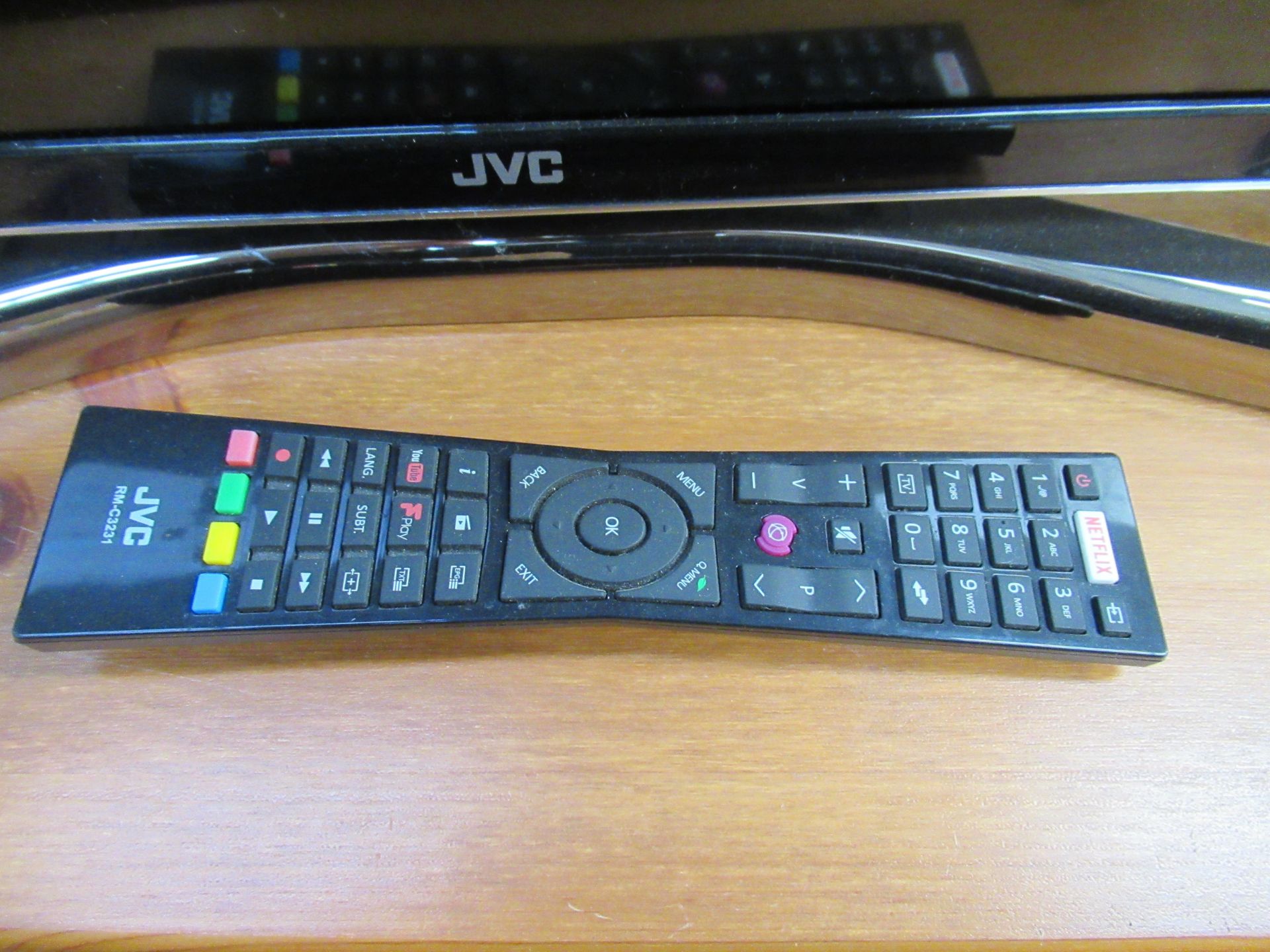 JVC LT43C710 Television with remote - Image 2 of 3