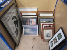 Qty of assorted Framed Artwork (21)