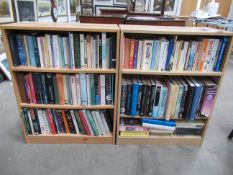 4x Bookcases and contents of various themed books