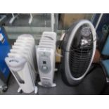 Honeywell Evaporating Air Cooler with 2 x Mobile Heaters