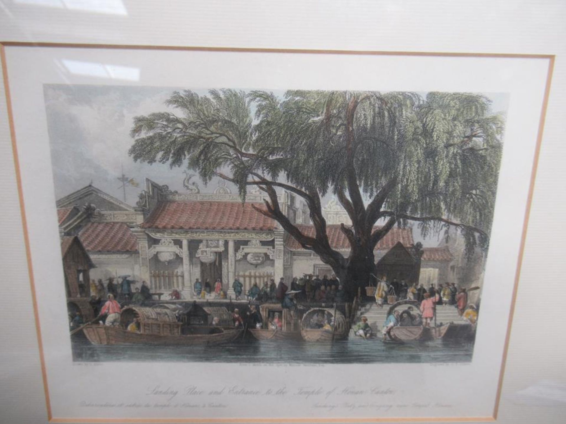 7 x Chinese Themed Prints Drawn by T. Allen and S. Prout in Frames (22cm x 17cm) - Image 4 of 8