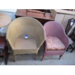 2 x Lloyd Loom Chairs