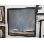 Acrylic of 'Cold Cheviots' signed Mark Irving in Frame (45cm x 32cm)