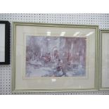 Two William Russell Flint Prints in Frames (43cm x 28cm and 43cm x 25cm)