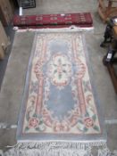 Floral Chinese Style Rug (size 150cm x 75cm)