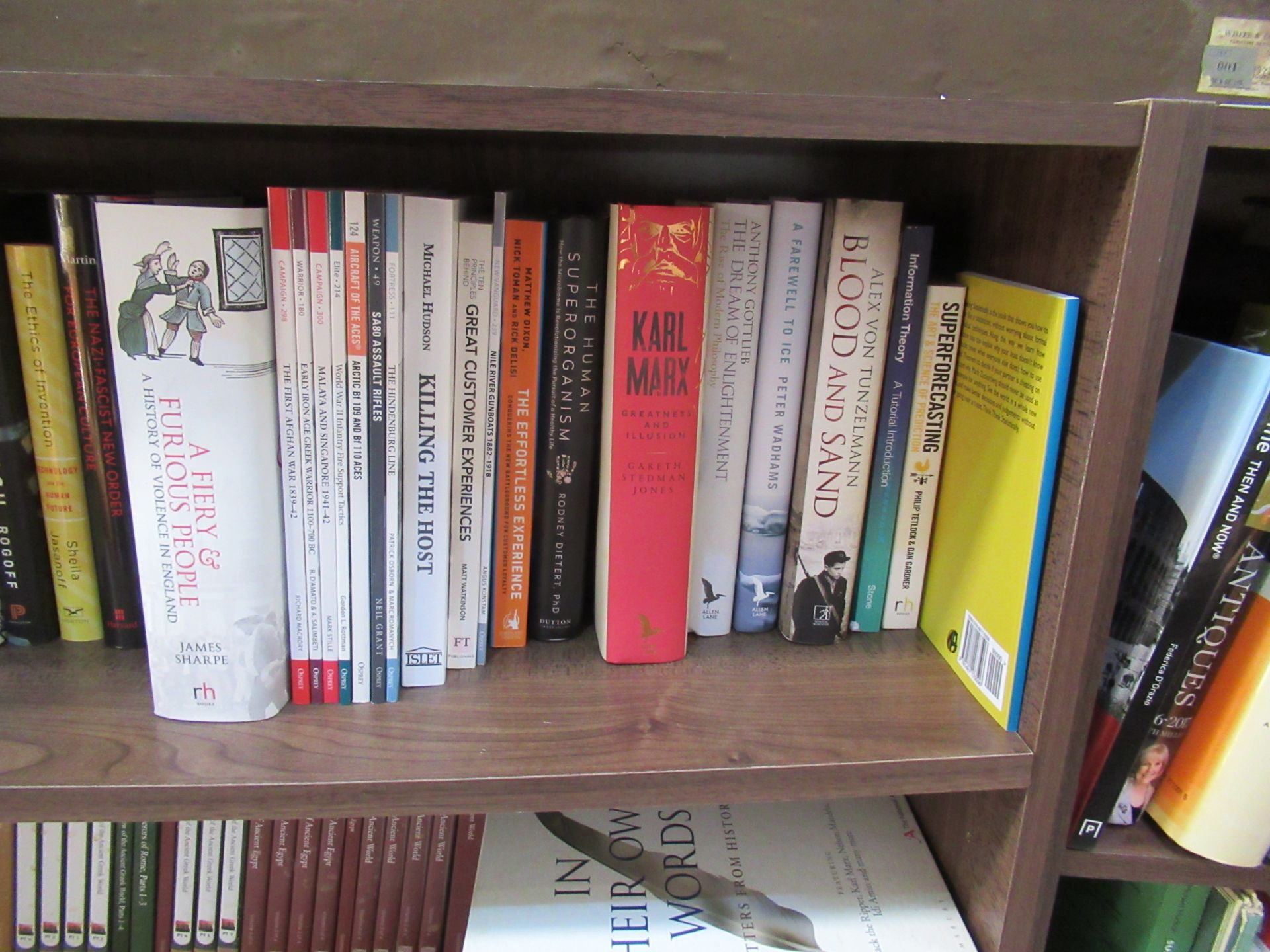 3x Bookcases and contents of various themes and subjects including religion, finance, politics and t - Image 17 of 21