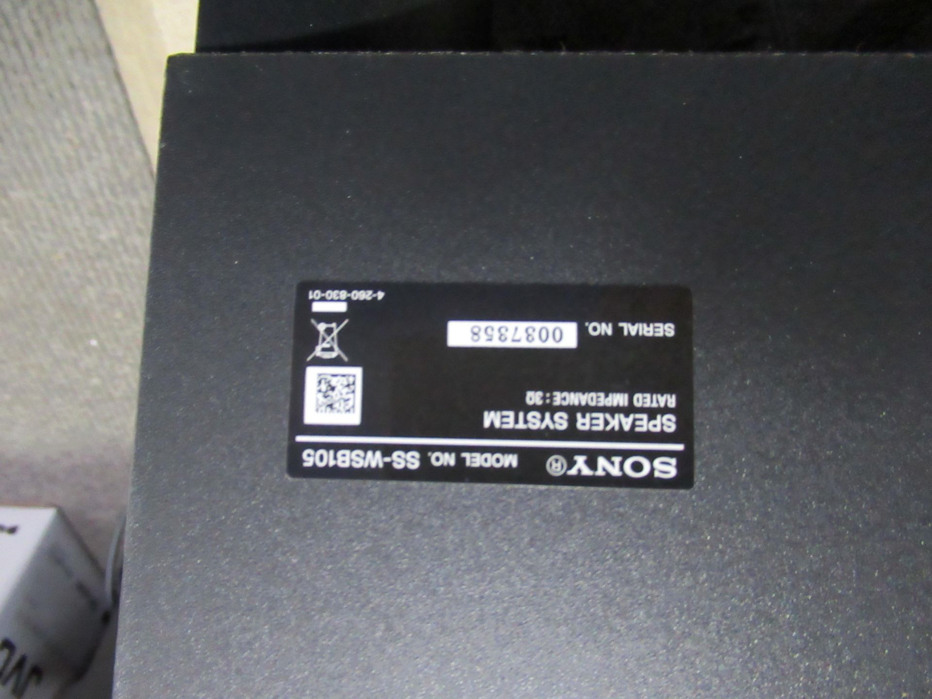 Sony SS- WSB105 Speaker (No Cable) - Image 3 of 3