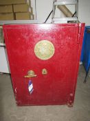 Hipkins & Co Vintage Safe with Key ( H 81cm x W 61cm x D 60cm)