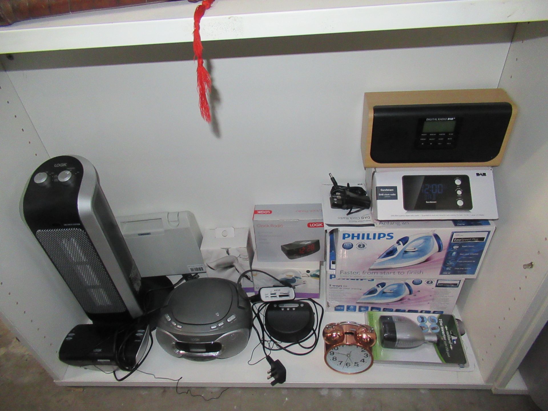 Assortment of Electronics Including Lamps, Heater, Radios etc - Image 2 of 2