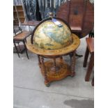 A Reproduction Drinks Globe