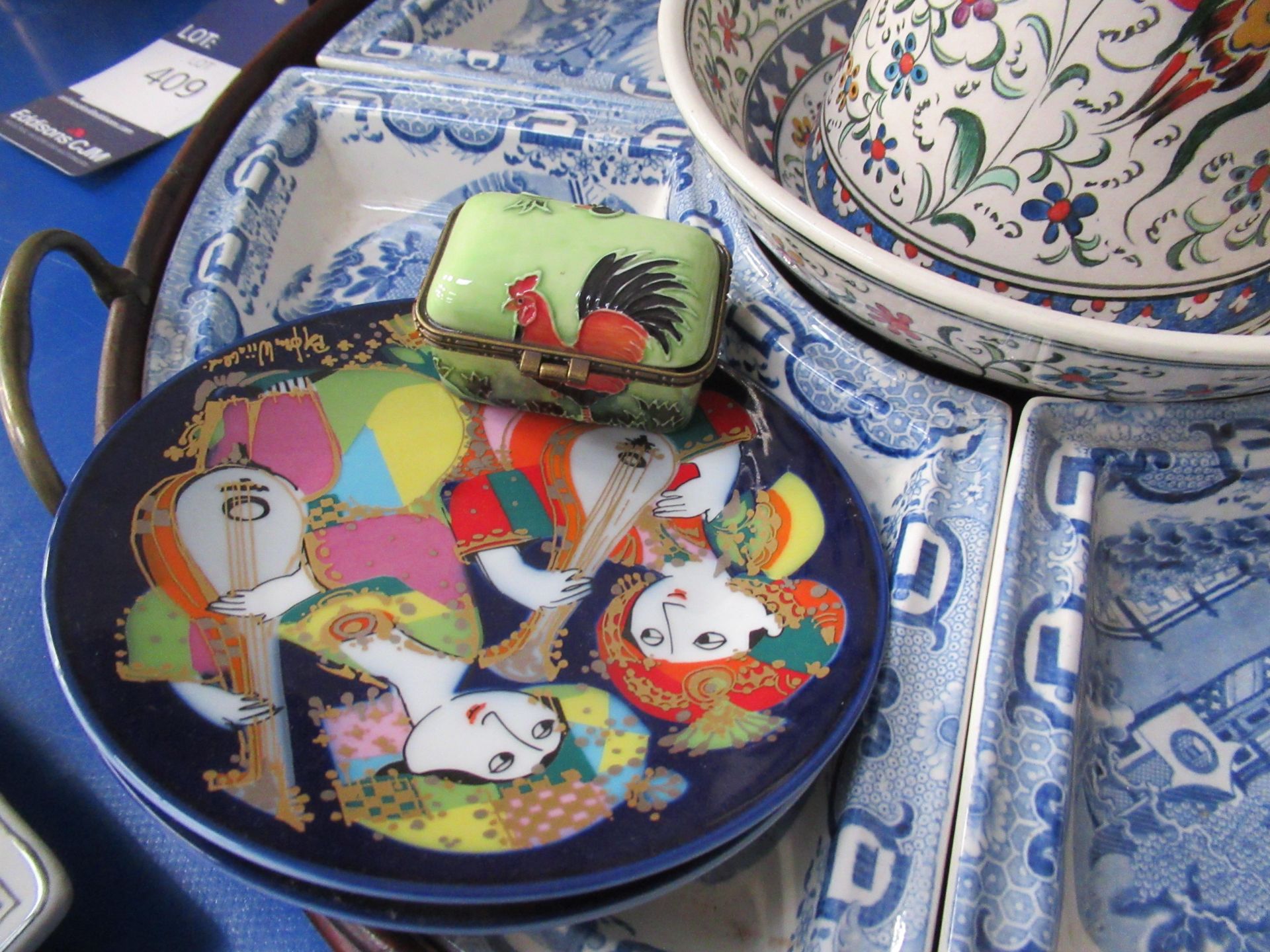 Ceramics including Serving Tray and Dishes, Vases, Bowls etc - Image 3 of 7