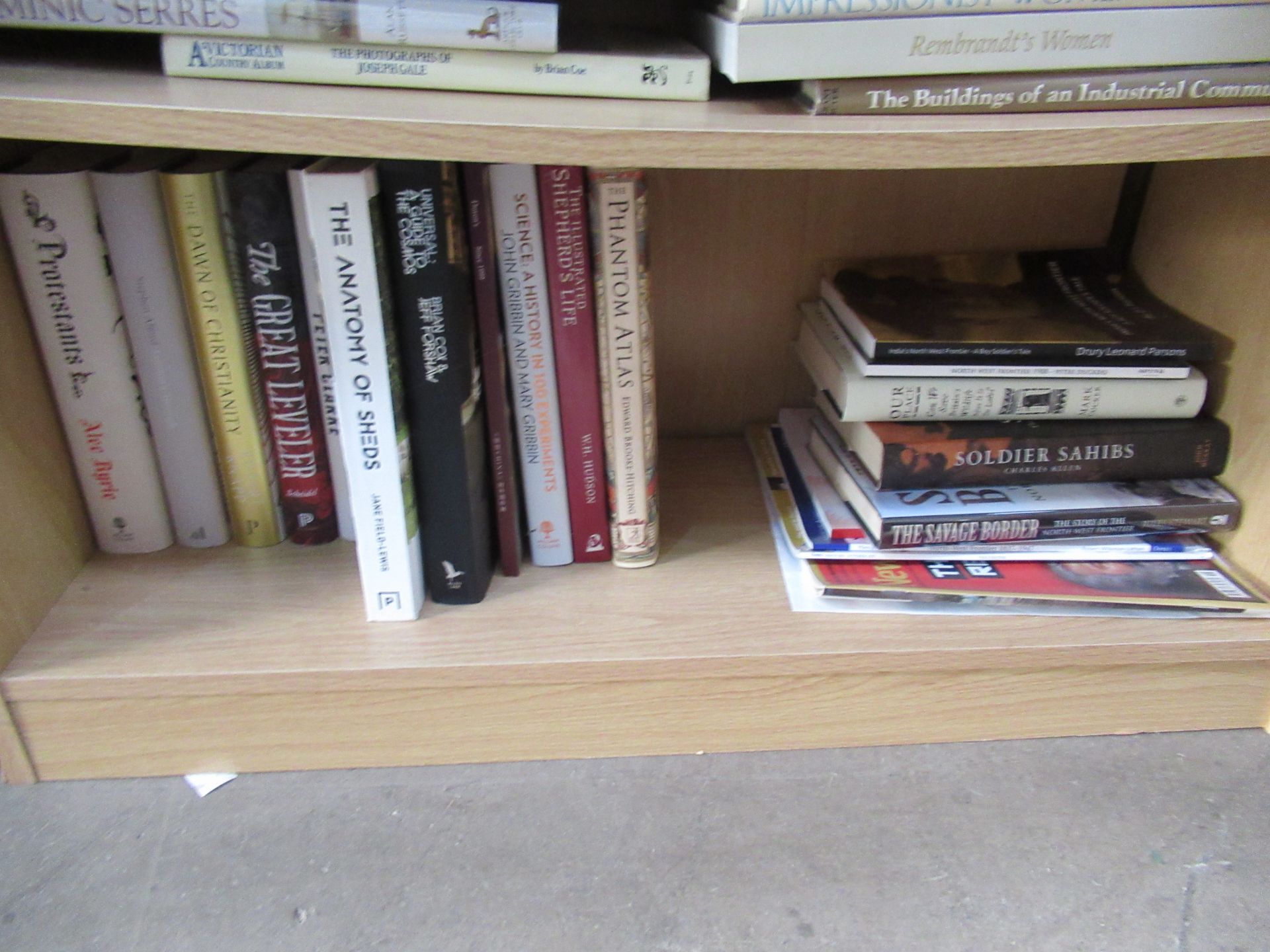 3x Bookcases and contents of various themes and subjects including religion, finance, politics and t - Image 9 of 21