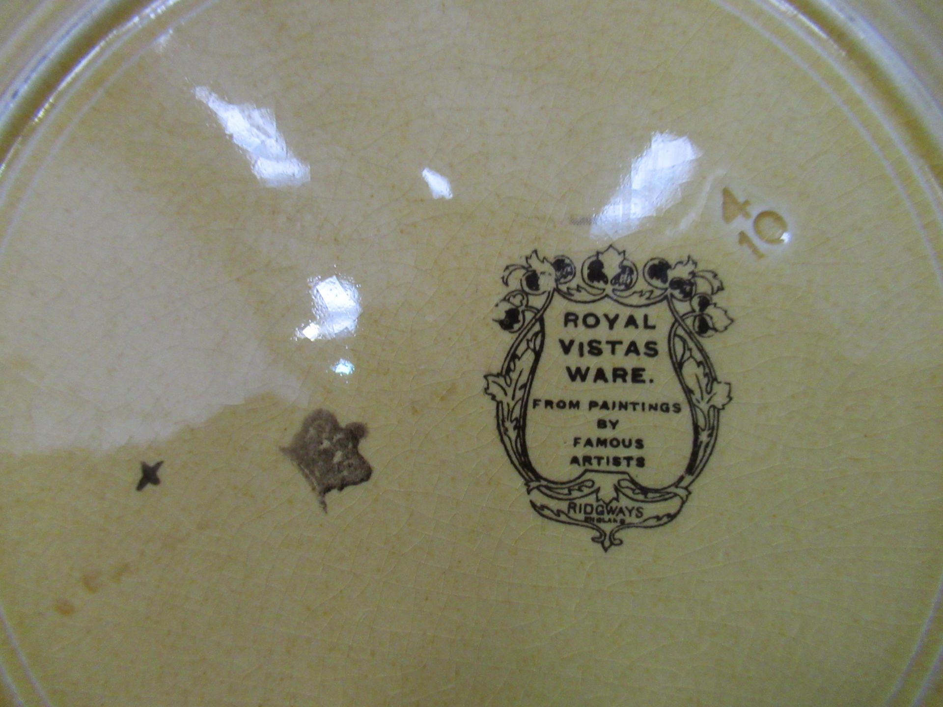 3 x Royal Vistas Ware Display Plates (25.5cm/22.5cm/22.5cm dia) - Image 10 of 10