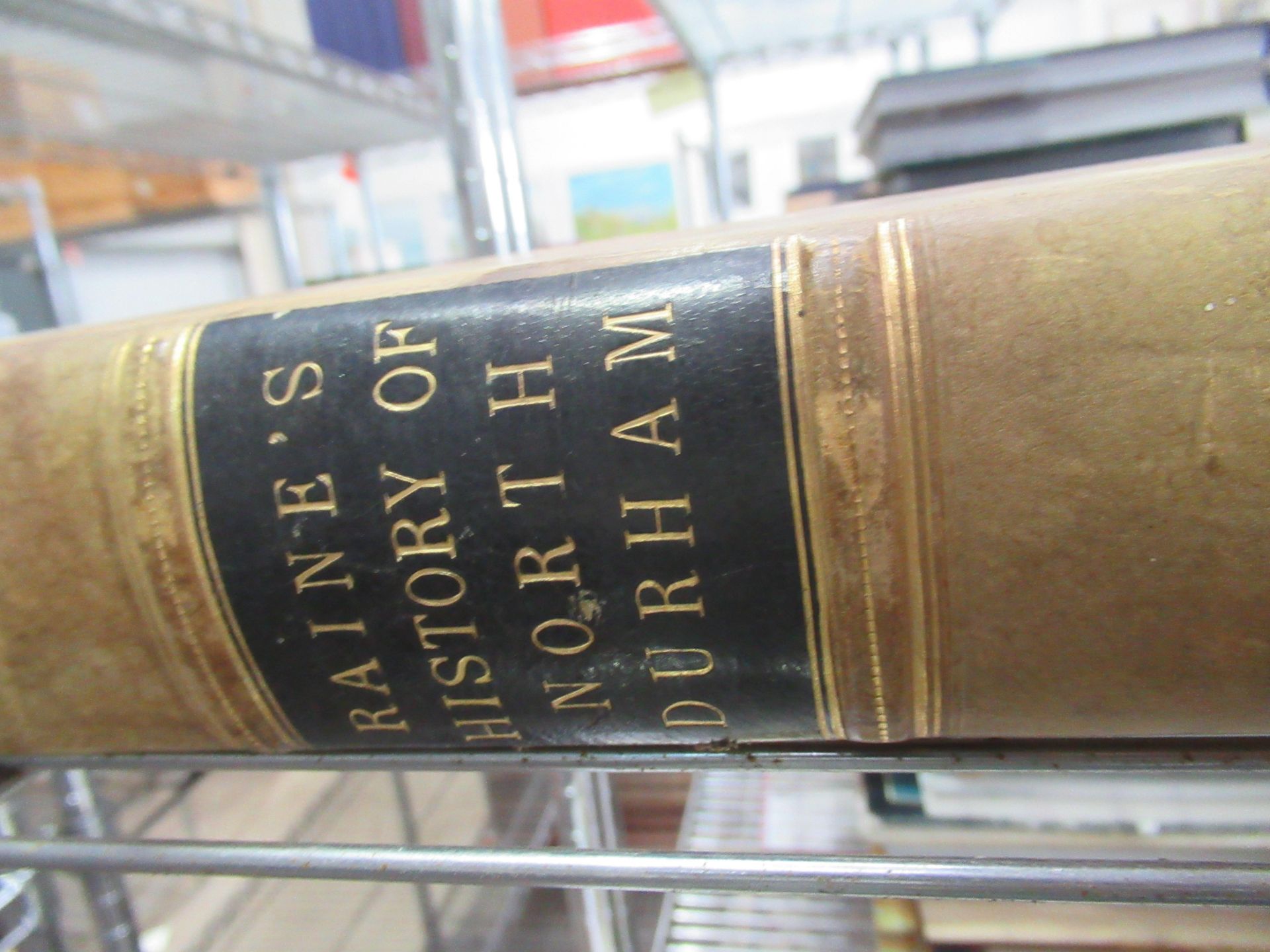 A leatherbound Raines History of North Durham, John Bowyer Nichols and Son - Publisher, Year 1852, S - Image 2 of 3