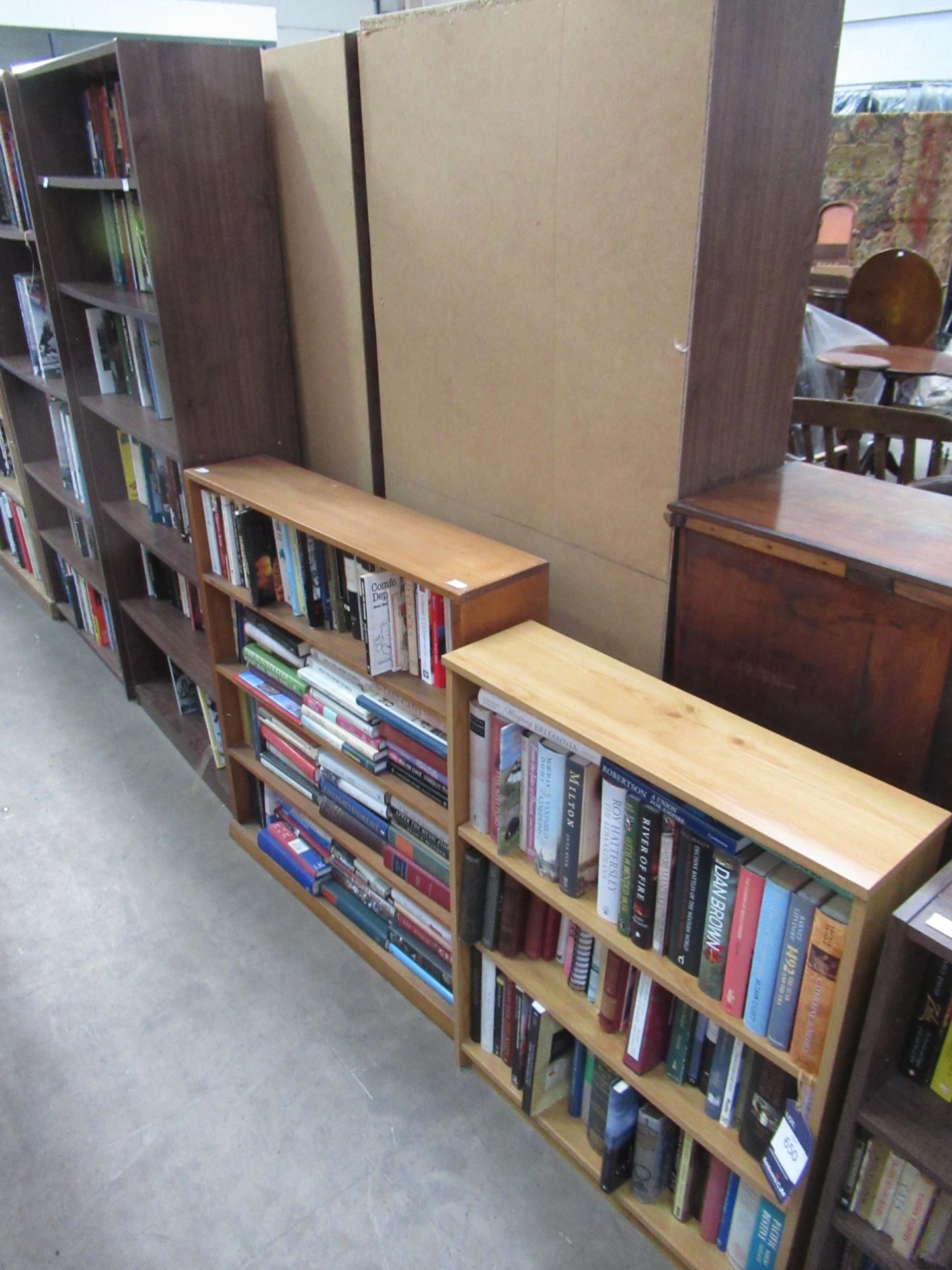 3x Bookcases and cabinates of various themes and subjects including naval, religion, fiction etc als - Image 2 of 15