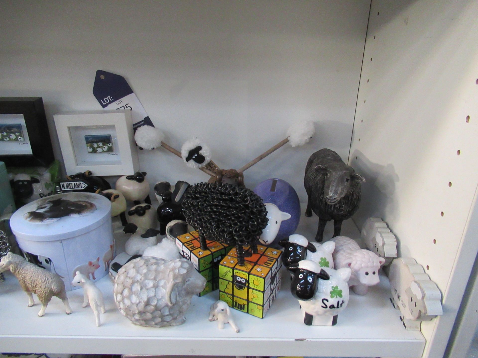 Shelf of Sheep themed collectables - Image 4 of 4