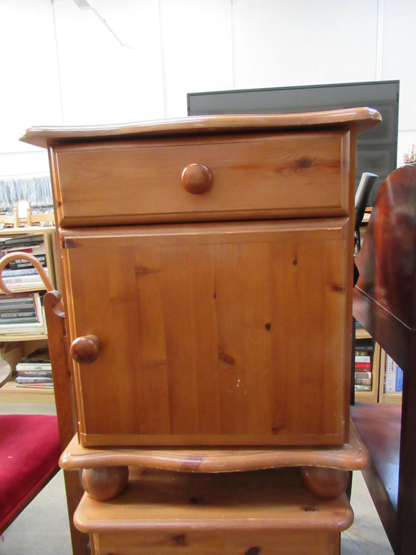 2 Pine Bedside Cabinets - Image 2 of 3