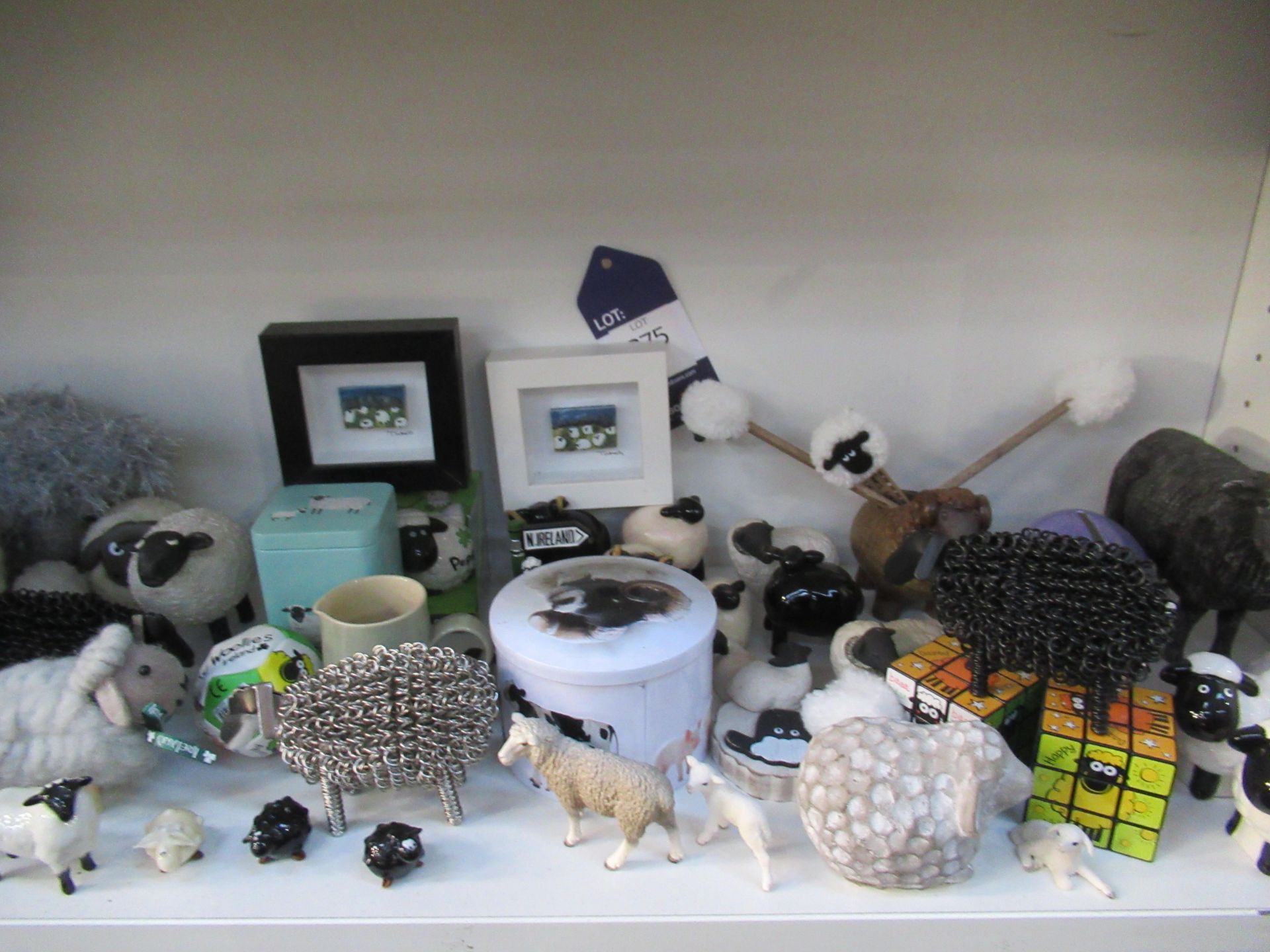 Shelf of Sheep themed collectables - Image 3 of 4