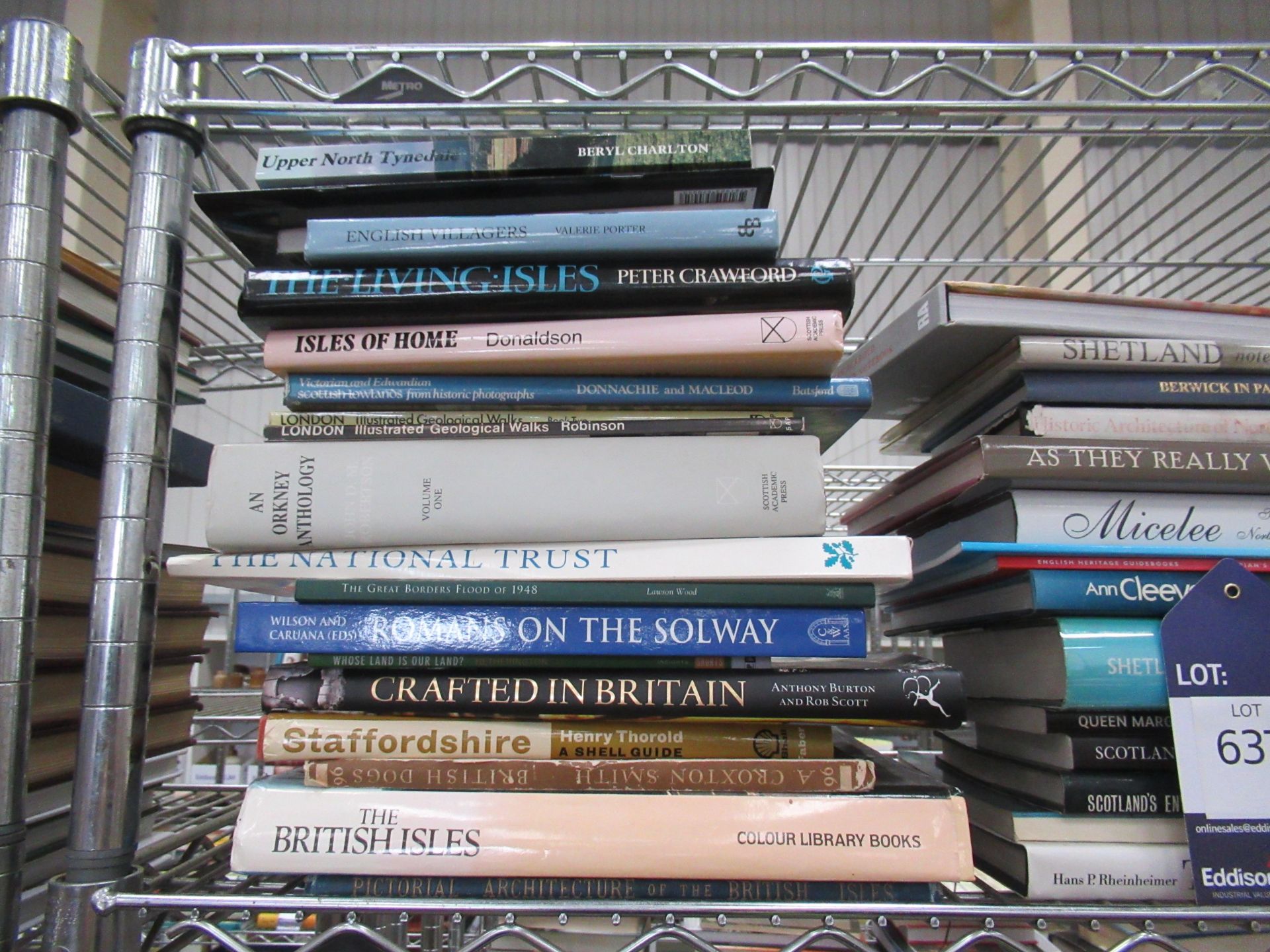 A shelf of British, Scottish and Borderland heritage themed books - Image 2 of 5