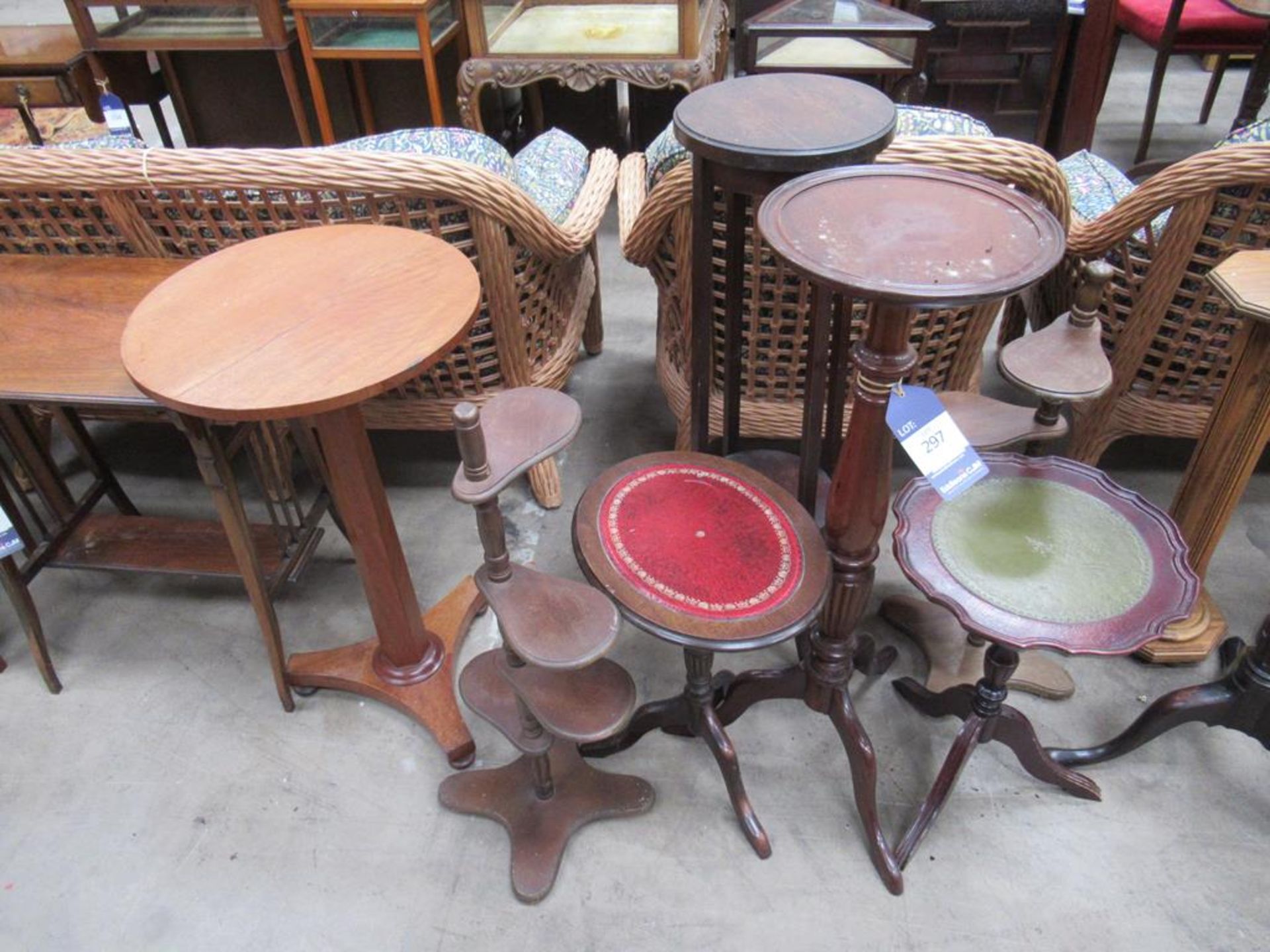A Selection of Occasional Tables and Plant Stands