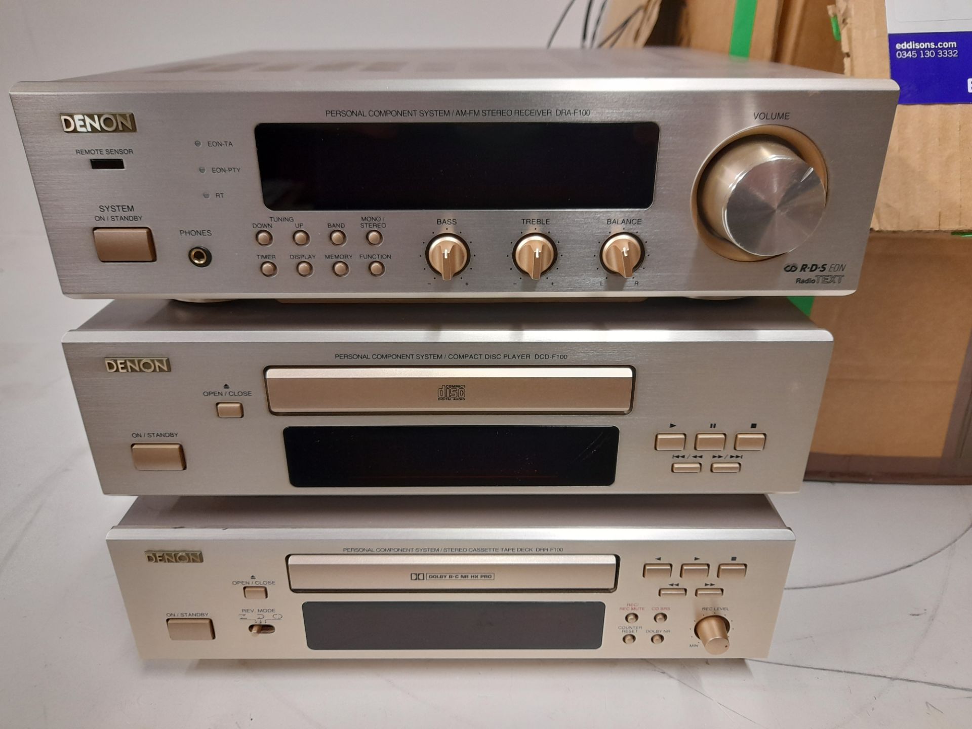 Denon Entertainment System including Denon DRA-F10 - Image 3 of 6