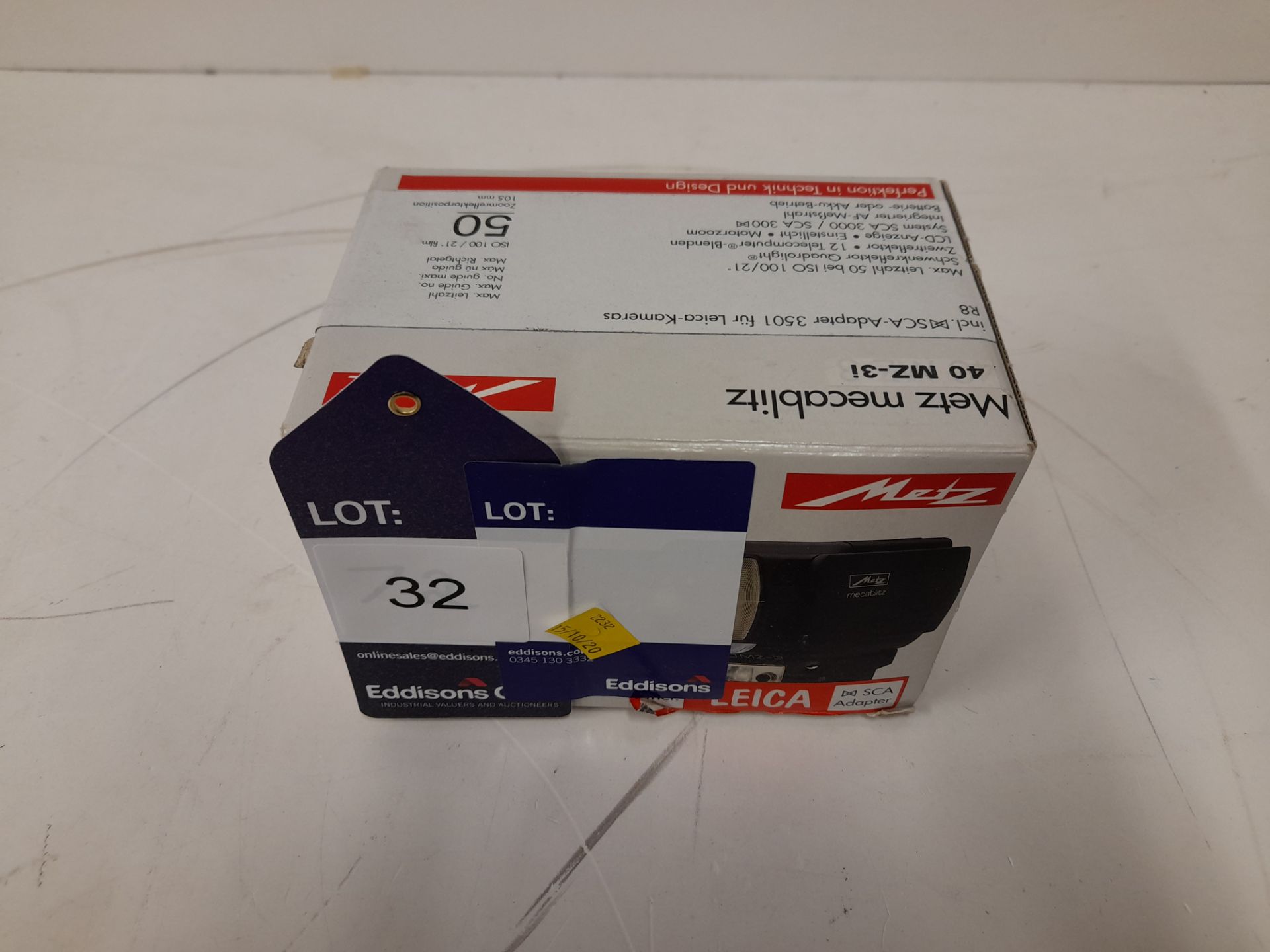 Metz Mecablitz 40MZ – 31 Flash Unit in Box