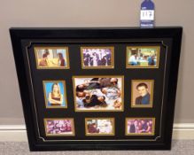 Signed and Framed Friends Montage (840x730mm) - *N