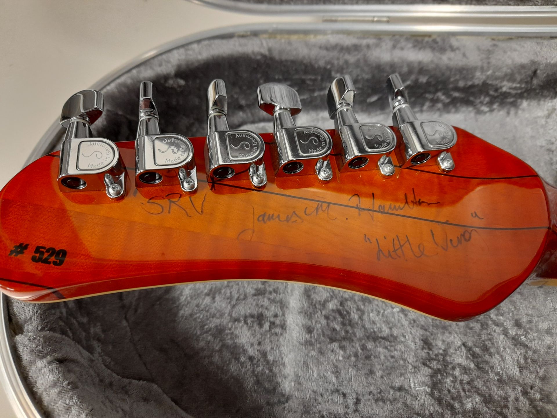 Hamiltone Stevie Ray Vaughan Custom Electric Guita - Image 8 of 11