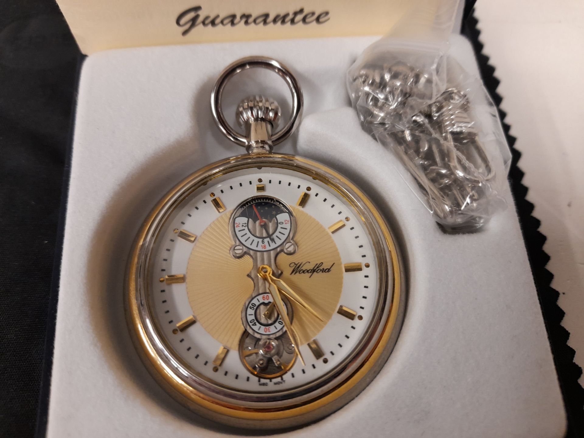 Woodford 1039 pocket watch - Image 2 of 2