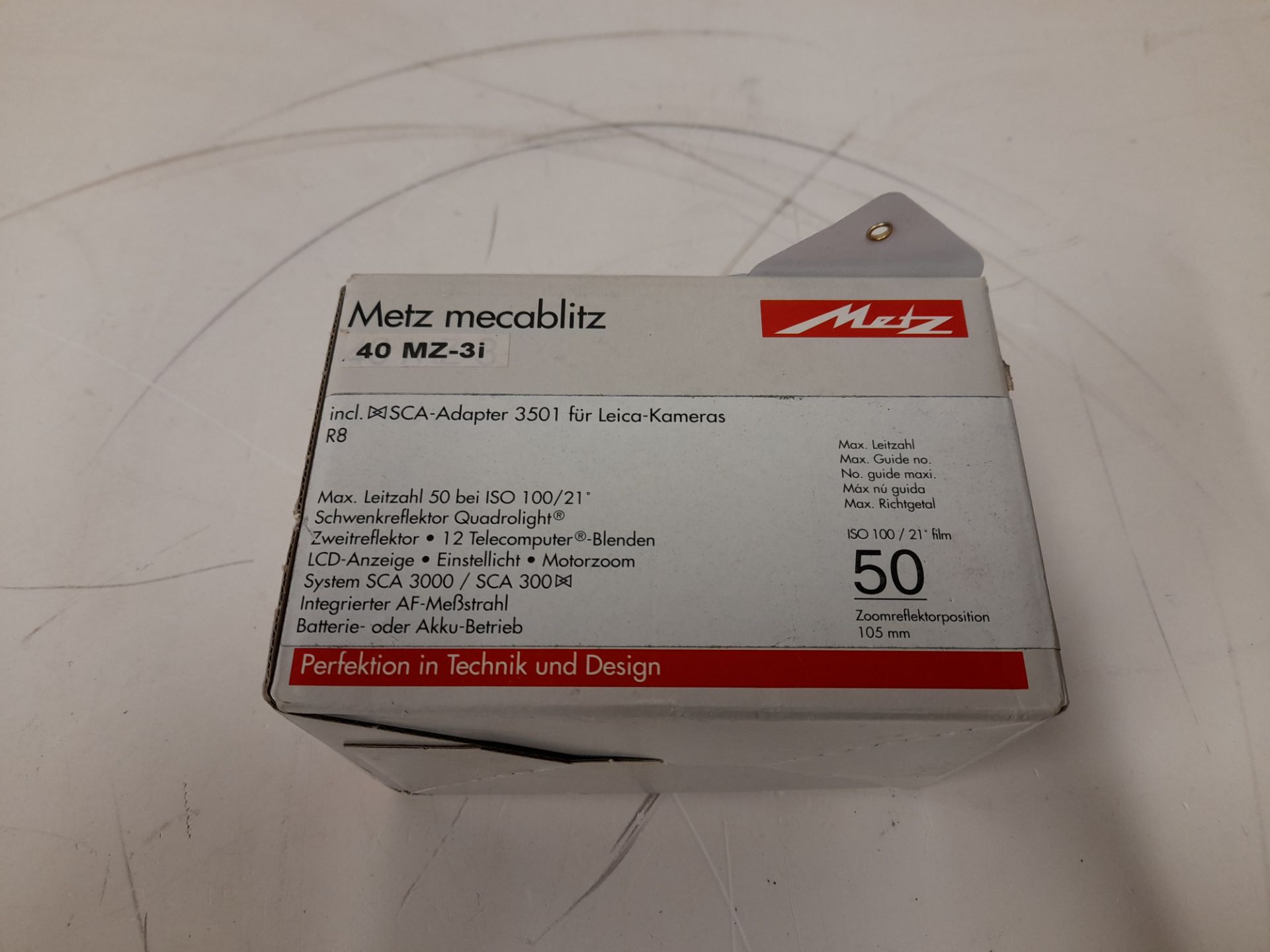 Metz Mecablitz 40MZ – 31 Flash Unit in Box - Image 2 of 5