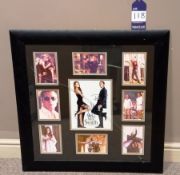 Signed and Framed Mr and Mrs Smith Montage with Au
