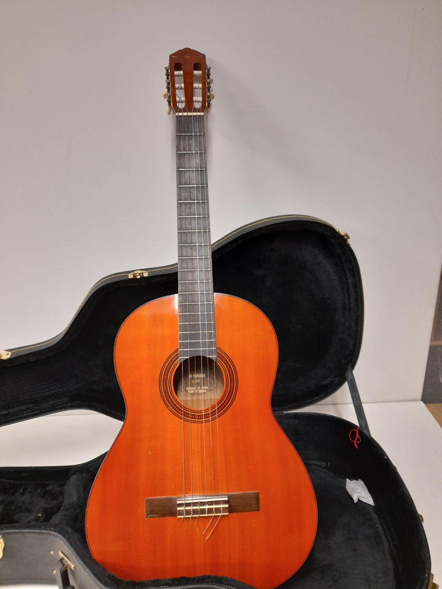 Yamaha G-55-1 Acoustic Guitar with Ritter Hardcase - Image 3 of 10