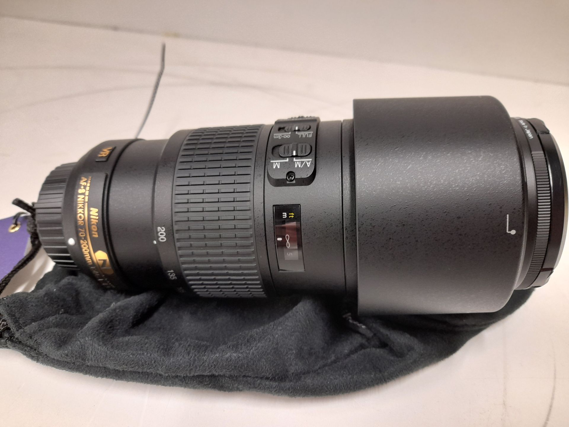 Nikon VR AF-5 Nikkor 70-200mm 1:49 ED Lens with dr - Image 2 of 4