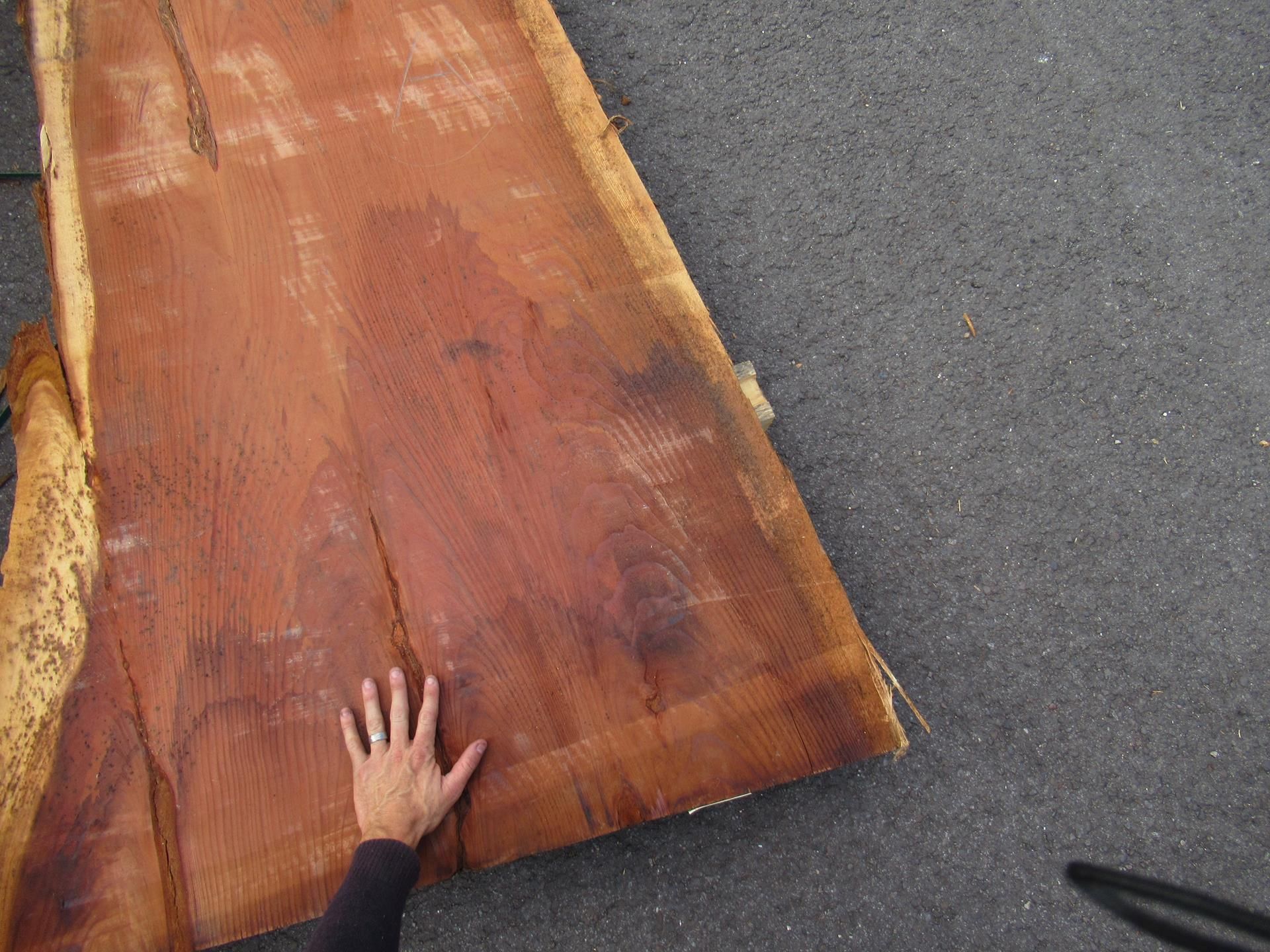 Great Sequoia Vacuum Kiln Dried slab - Image 2 of 5